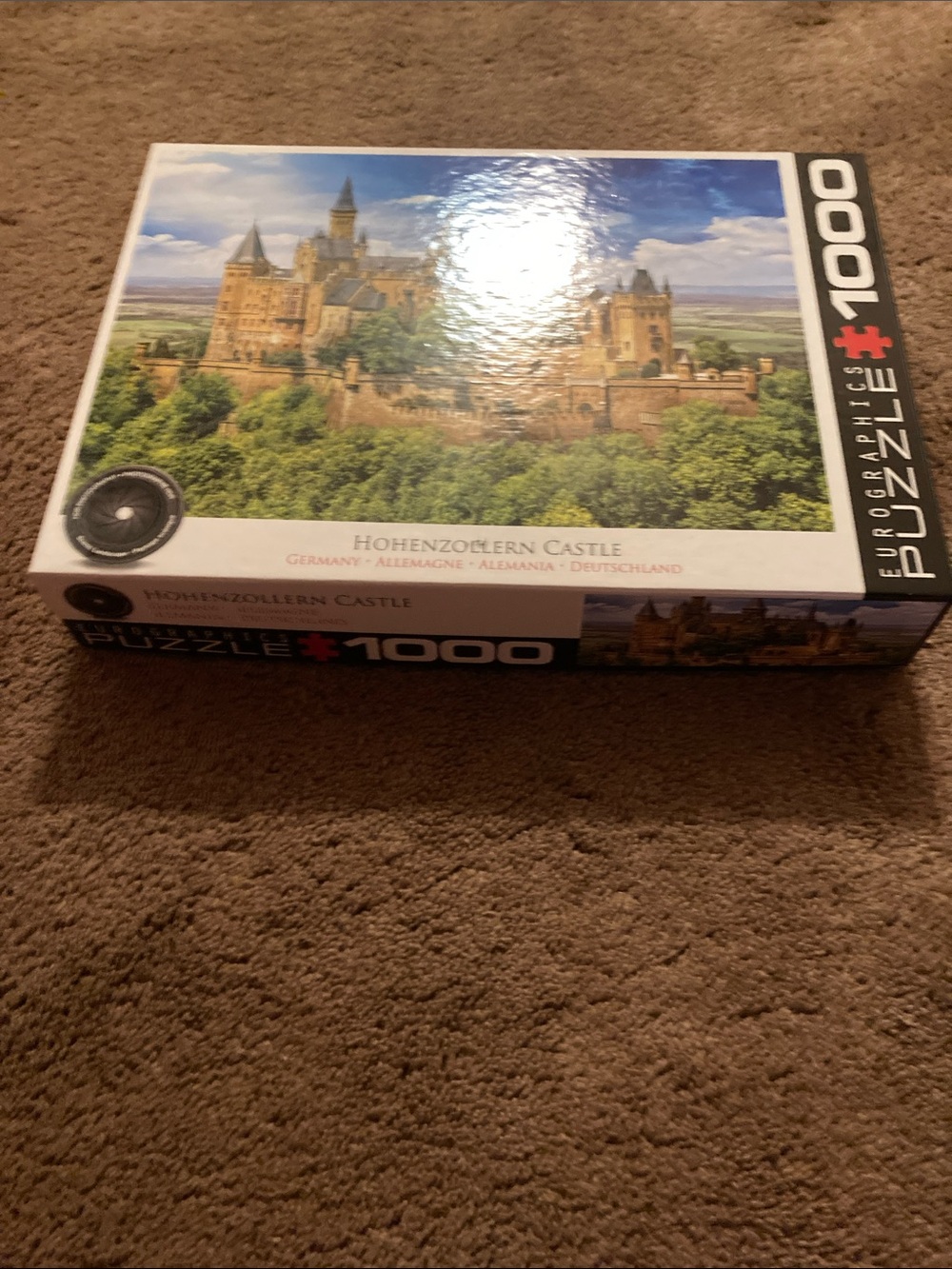 Hohenzollern Castle 1000-Piece Puzzle - Multicolor